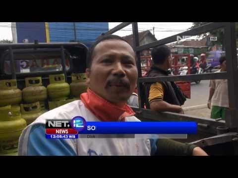NET12 - Distibutor Epiji Mulai Mengkhawatirkan Kelangkaan tabung elpiji Kemasan 3kg