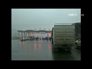 NET5 - Salju Menutupi jalan sepanjang 30KM di Guizhou Cina