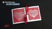 Easy Scrapbook Greeting card Tutorial | Valentines day | JK Arts 863