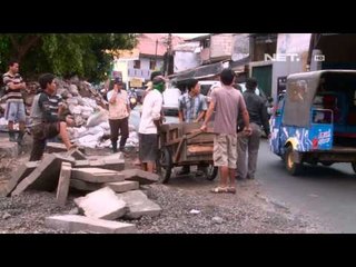 IMS - Tanggul Kali Banjir Kanal Barat Belum Diperbaiki