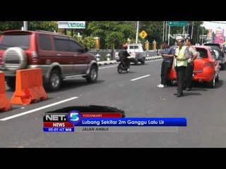 NET5 - Jalan amblas 2m di Yogyakarta