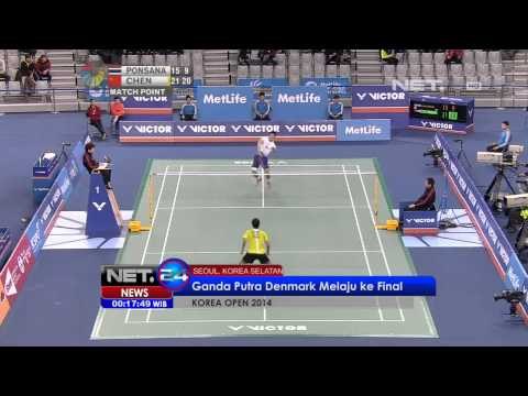 NET24 - Lee Chong Wei melaju ke final Korea Open 2014