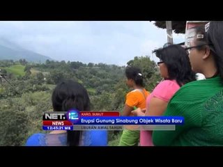 Video herunterladen: NET12 - panorama erupsi gunung sinabung menjadi tujuan wisatawan ke tanah karo