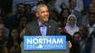 Barack Obama's Back Campaigning As He Calls For Virginia Voters To Action