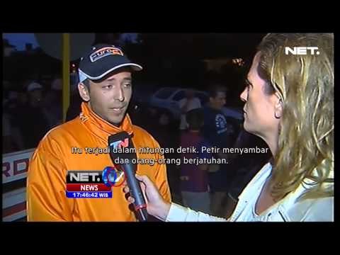 NET17 - Petir Menyambar Wisatawan dipantai Argentina