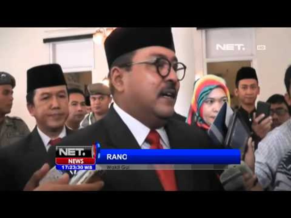 NET17 - Rano Karno Lantik Bupati dan Wakil Bupati Lebak Terpilih