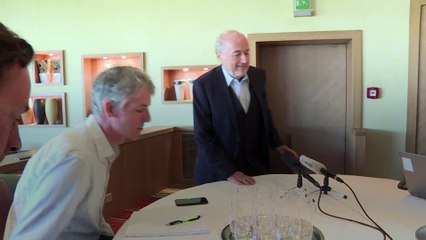 Sepp Blatter au Mondial 2018 à l'invitation de Vladimir Poutine