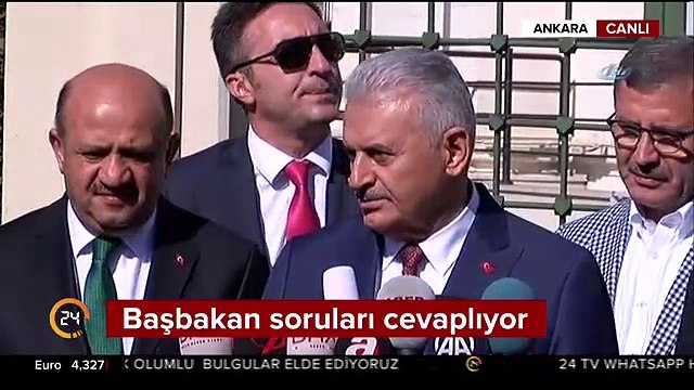 Başbakan Yıldırım dan Rakka daki skandal fotoğraflara ilişkin açıklama