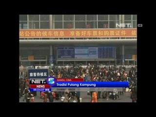NET5 - Mudik ramai jelang Imlek di China