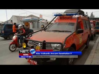 NET5 - Hujan abu Sinabung