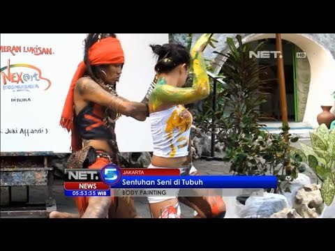 NET5 - Seni lukis tubuh atau Body Painting
