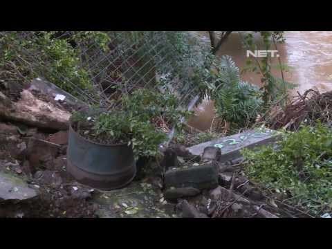 NET24 - Rumah Longsor di Bantaran Ciliwung