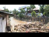 NET17 - Tumpukan sampah pasca banjir bandang