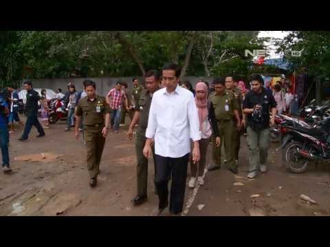 NET17 - Jokowi membangun rumah susun di kawasan Pengadegan