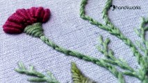 Hand Embroidery | Flower Designs for Dresses | HandiWorks #56