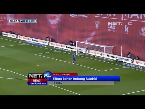 NET24 - La Liga Bilbao Tahan Imbang Madrid