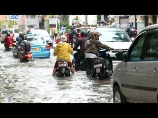 NET12 - Hujan deras landa jakarta