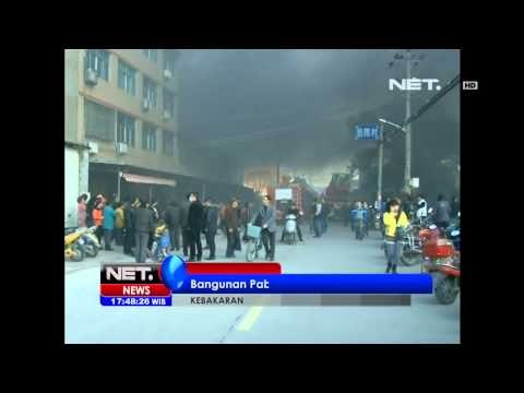 NET17 - 16 Orang Tewas Dalam Kebakaran Pabrik di China