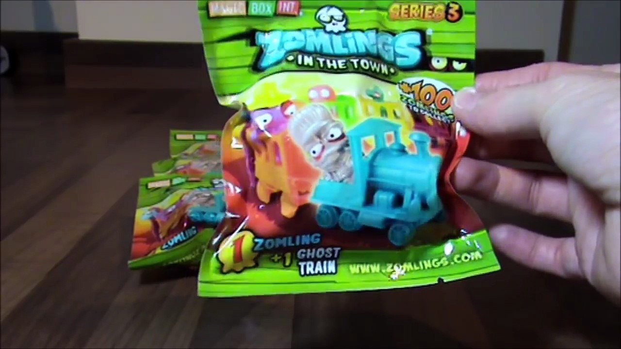 Zomlings Series 3 Trains Blind Bags - The Hunt For The Gold Train Part 3 - Zomlings Serie 3 Trenes
