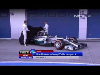 NET24 - Marcedes dan Red Bull Formula satu luncurkan mobil secara bersamaan
