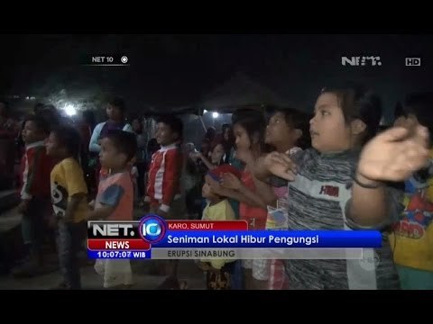 NET5 - Seniman Lokal Hibur Pengungsi Sinabung
