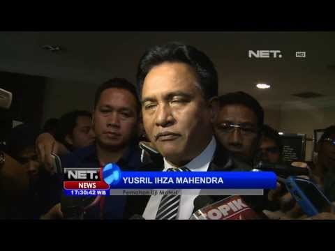 NET17 - Yusril Ihza Mahendra mengajukan uji materi Pemilu 2014