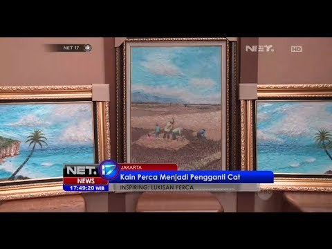 NET17 - Hasil karya seni bernilai dari kain perca
