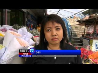NET17 - Menjelang Valentine pedagang bunga omzet meningkat