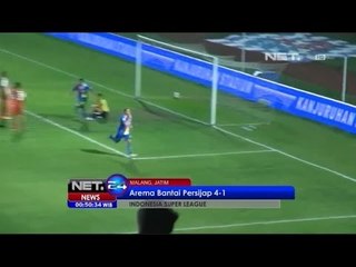 NET24 - Indonesia Super League Arema Bantai Persijap