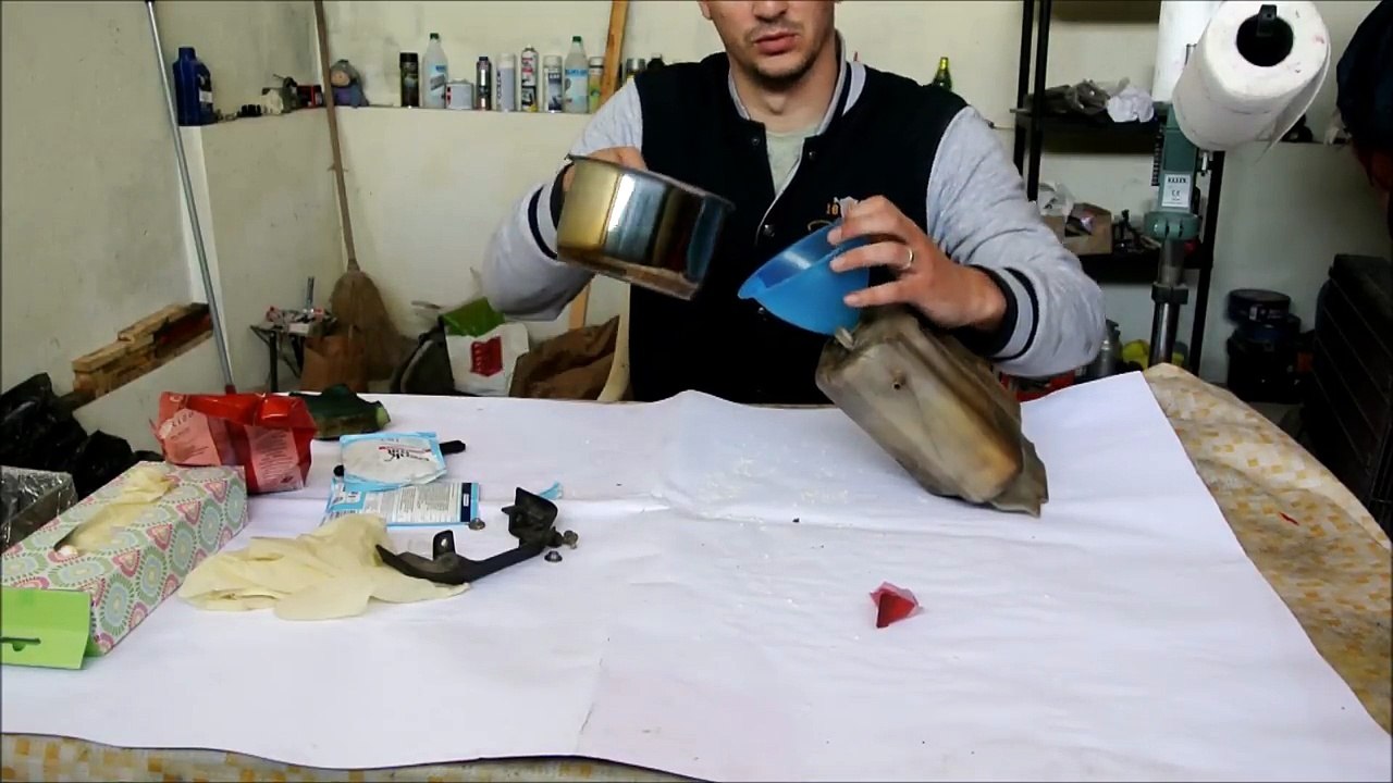 How to clean, restore, whiten your coolant overflow tank