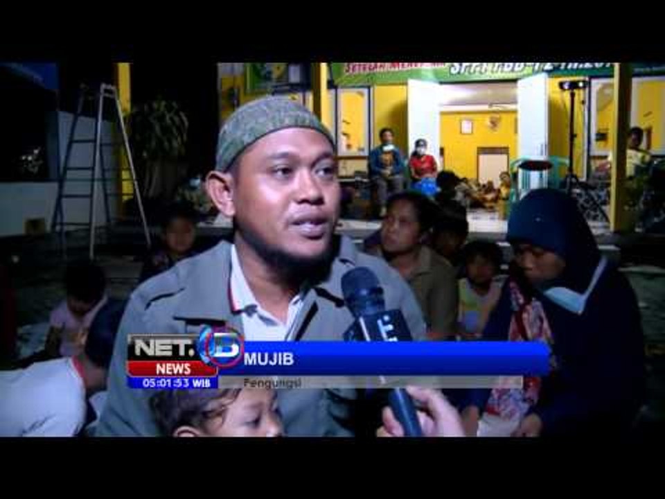 NET5 - Tim relawan Kelud gelar Layar Tancep untuk hibur warga