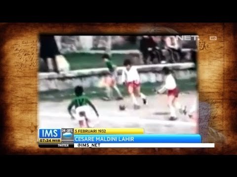 IMS - Todays History 5 Februari - Hari Lahir Pesepakbola Cesare Maldini