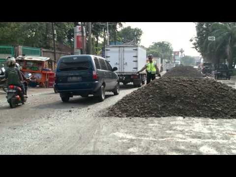 NET12 - Badan jalan Daan Mogot ditinggikan menjadi 50 cm