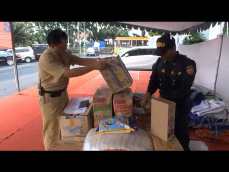 NET12 - Posko bantuan gunung kelud di Surabaya