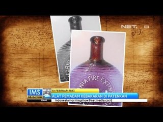 IMS - Today's History 10 Februari - Alat Pemadam Kebakaran Dipatenkan
