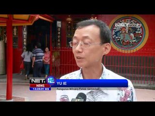 NET12 - Jelang Imlek Wihara Petak 9 Bersolek