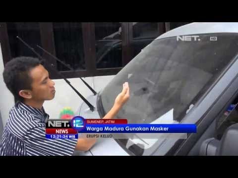 NET12 - Abu Vulkanis Kelud Juga Mencapai Madura