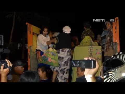 NET5 - Gunung Kelud Meletus, Warga Mengungsi ke Kecamatan Wates