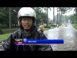NET17 - Jalan akses Universitas Indonesia terendam banjir akibat sungai jebol