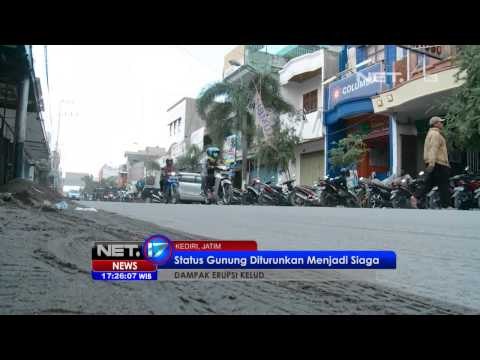 NET17 - Live report Status gunung kelud