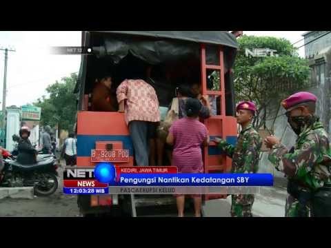 NET12 - Pengungsi Kelud berharap Presiden bisa memberikan solusi