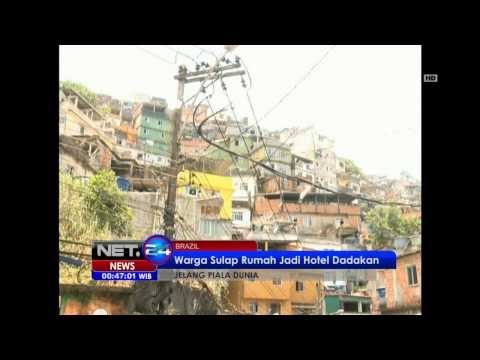 NET24 - Jelang piala dunia sejumlah hotel di Brazil habis dipesan turis