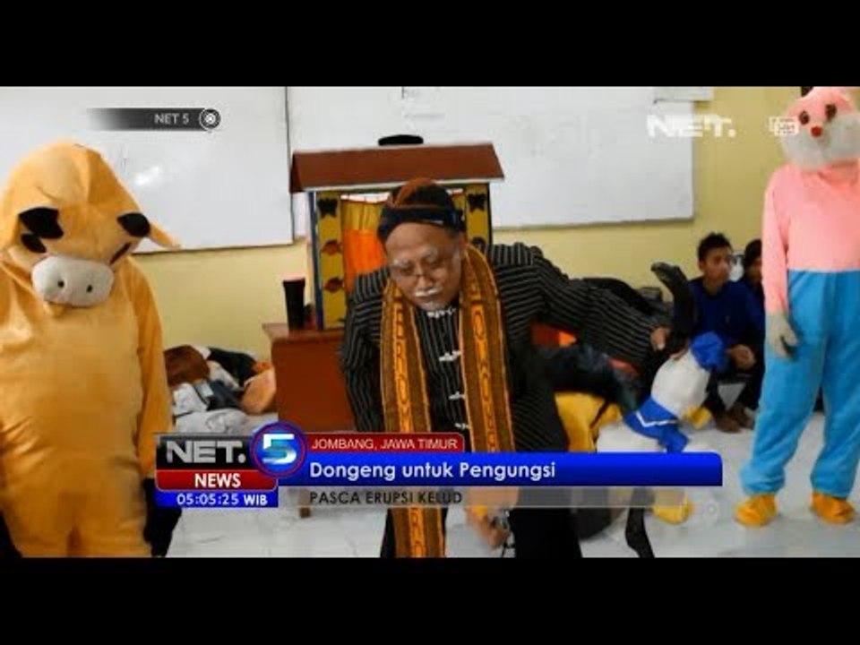 NET5 - Hibur anak pengungsi Jombang dan Kediri