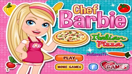 Barbie - Chef Barbie Cooking Italian Pizza - Cooking Games for kids