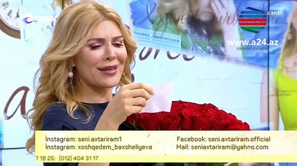 Doğuşdan Xoşqədəmə canlı efirdə surpriz