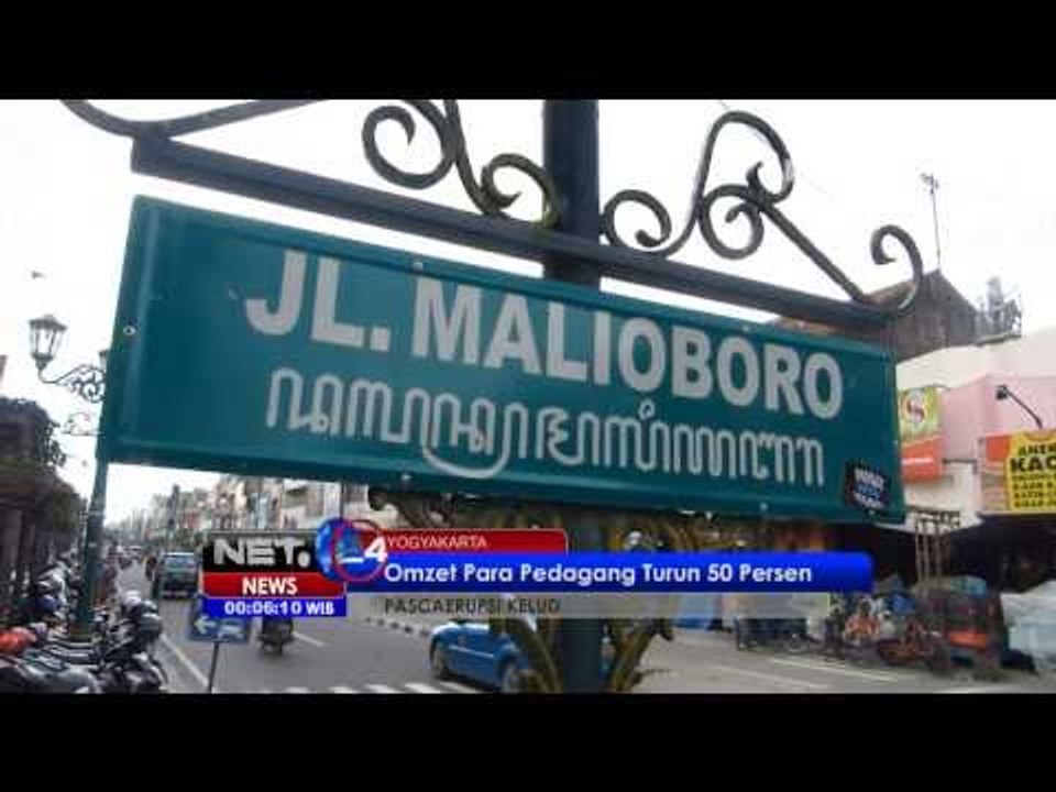 NET24 - Malioboro Pasca Erupsi Gunung Kelud