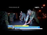IMS - TNI bersihkan jalanan Kediri