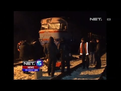 NET5 - Kecelakaan Kereta di Ukraina Memakan Korban