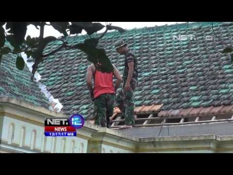 NET12 - Perbaikan rumah pasca erupsi Kelud di Kediri masih berlangsung