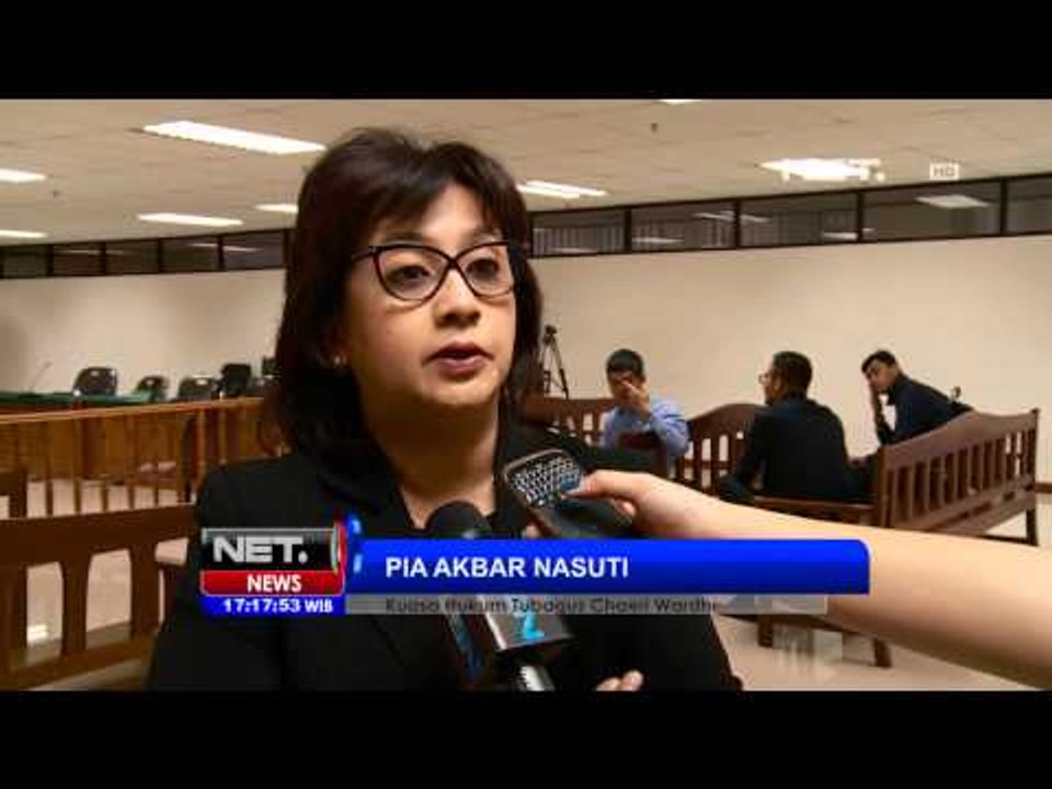 NET17 Kesehatan Chaeri Wardhana Belum Pulih Sidang Dakwaan Kembali Ditunda